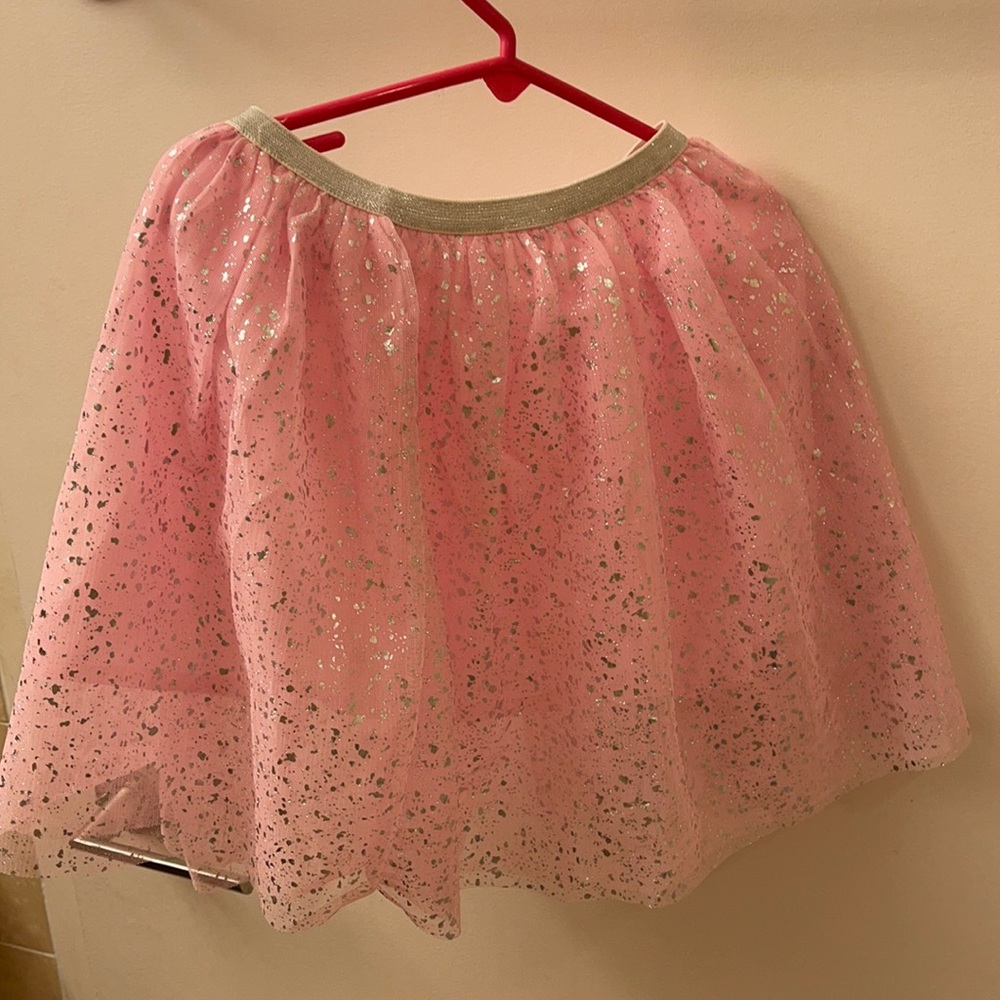 Pink skirt girl 8 years old